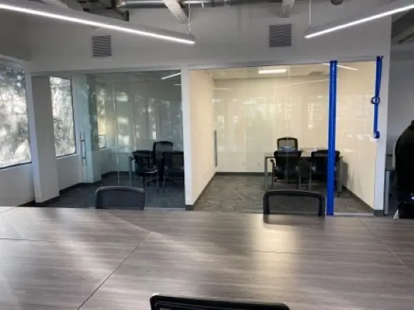 Tech office renovation commercial interior Surrey