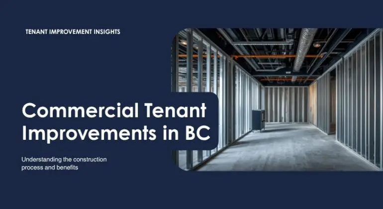 Commercial tenant improvement construction in BC Lower Mainland - Shivaji Construction Ltd.