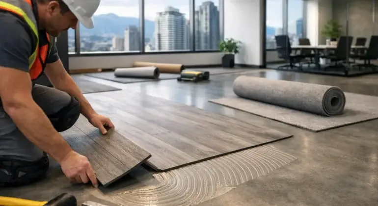 Commercial Flooring Installation in Vancouver