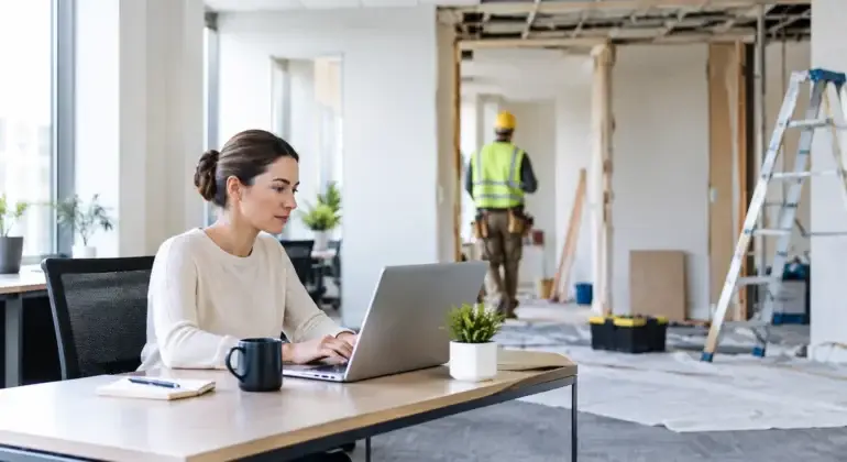 Can Offices Remain Operational During Renovations?